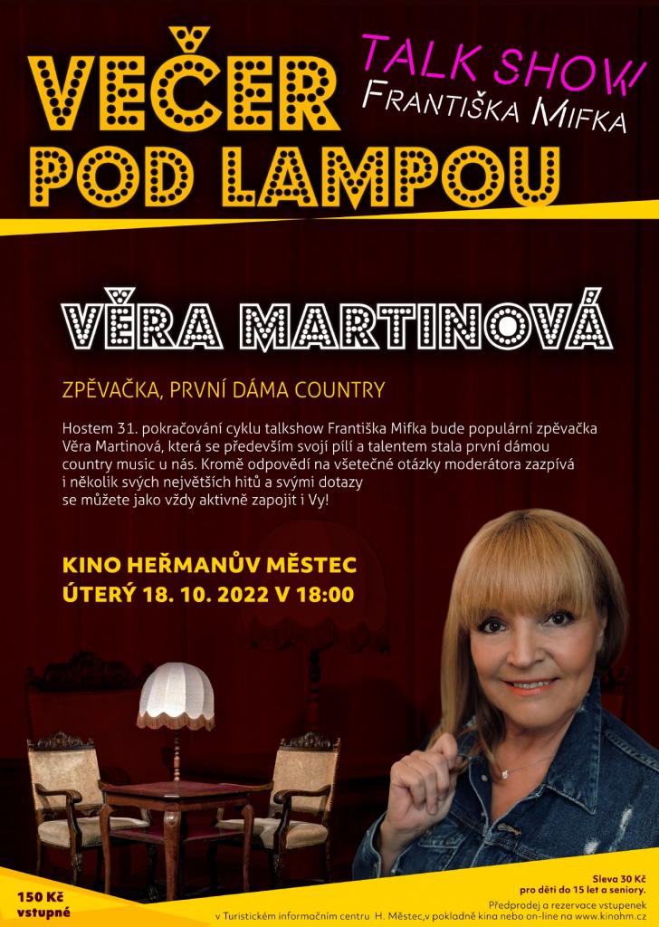 Věra Maritnová_plakát