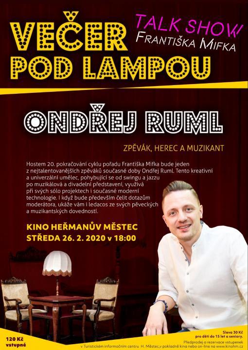 Večer pod lampou - Ondřej Ruml