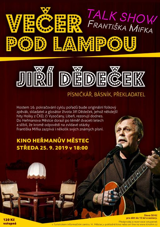 Večer pod lampou - Jiří Dědeček