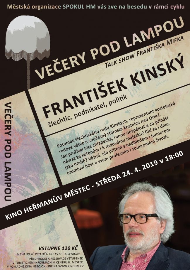 Večery pod lampou – František Kinský
