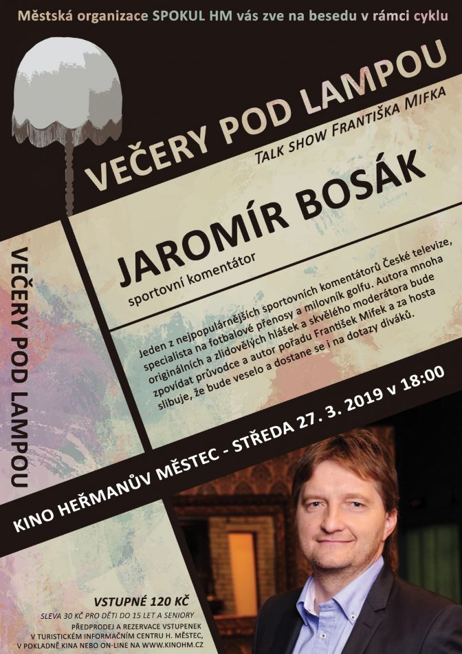 Večery pod lampou – Jaromír Bosák