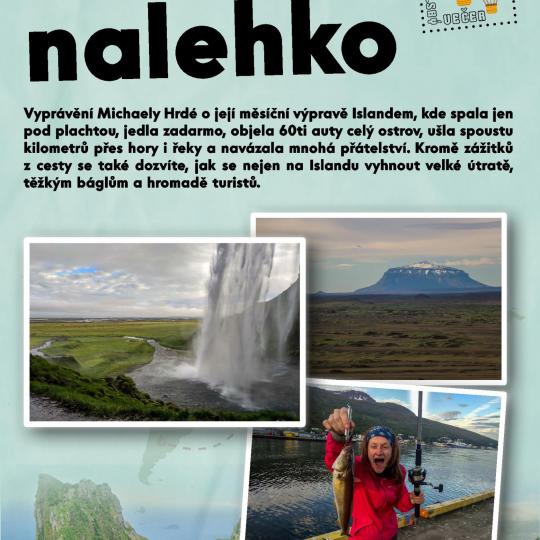 Island nalehko (Michaela Hrdá) - plakát
